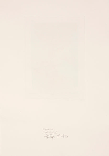 Salvador Dali, Plate 19, Principio de incertidumbre de Heisenberg,  from Les Caprices de Goya, 1977, Heliogravure, signed and numbered from edition of 200