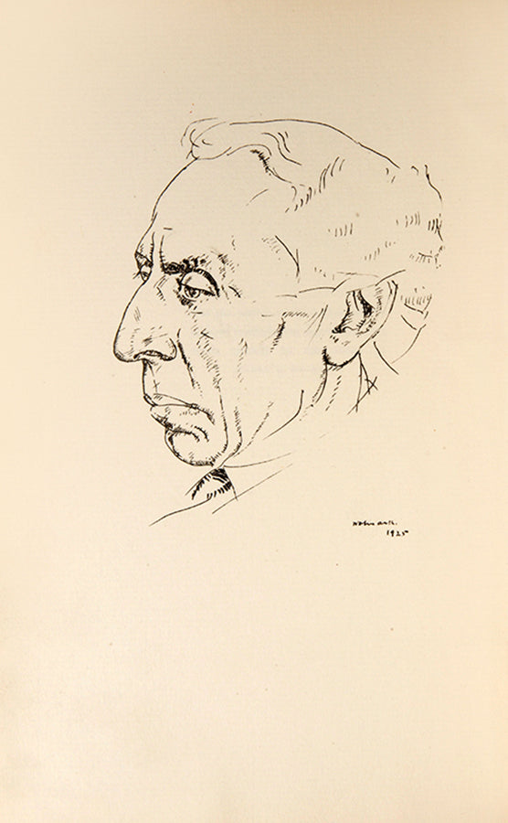 First edition of this signed and numbered 14 volumes' limited edition on the collection of works by Zangwill, with frontispiecses illustrated by Alfred Aaron Wolmark.