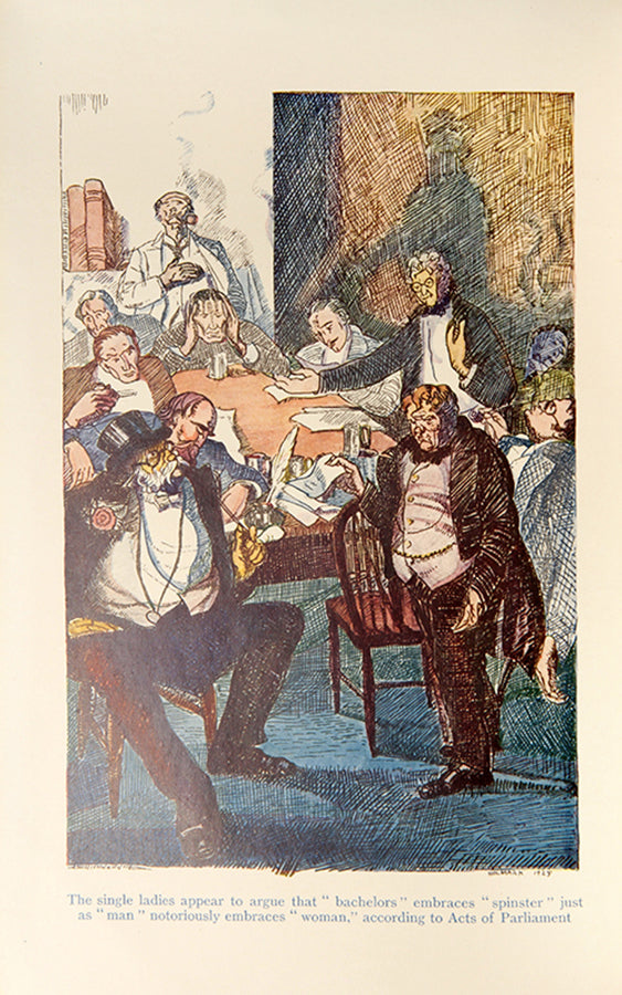 First edition of this signed and numbered 14 volumes' limited edition on the collection of works by Zangwill, with frontispiecses illustrated by Alfred Aaron Wolmark.