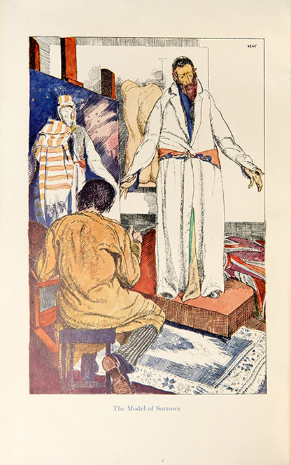 First edition of this signed and numbered 14 volumes' limited edition on the collection of works by Zangwill, with frontispiecses illustrated by Alfred Aaron Wolmark.