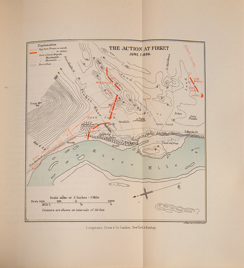 First edition, first issue, of Winston Churchill's The River War, his second work and a lovely copy.