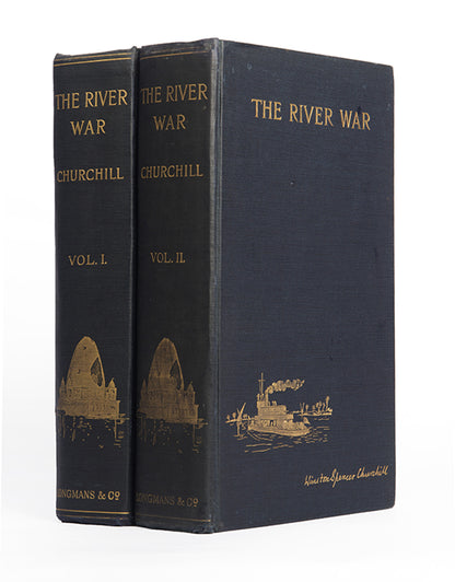 First edition, first issue, of Winston Churchill's The River War, his second work and a lovely copy.