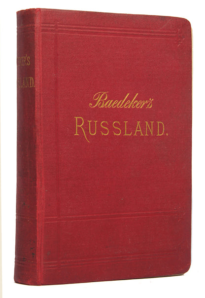 This was the first guide book on Russia<br />published by Baedeker.