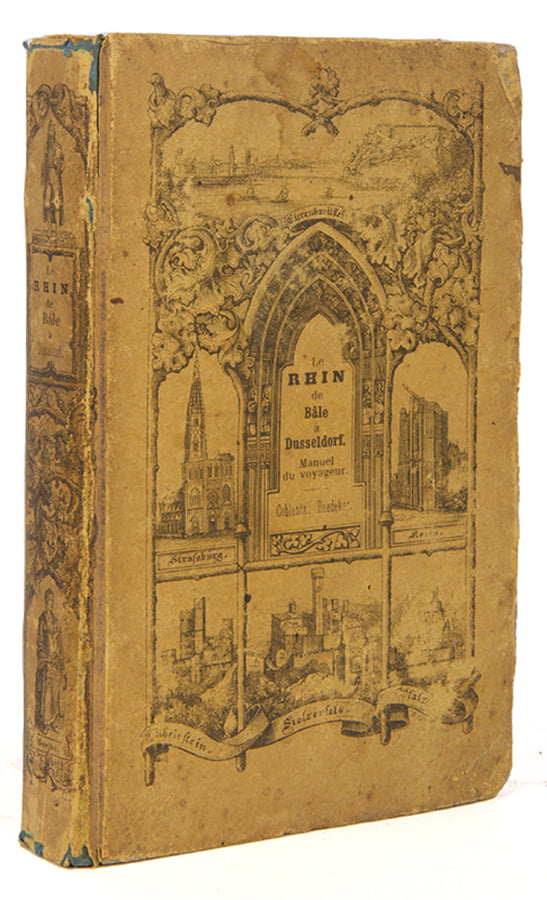 First true French Baedeker in original Biedermeir boards.