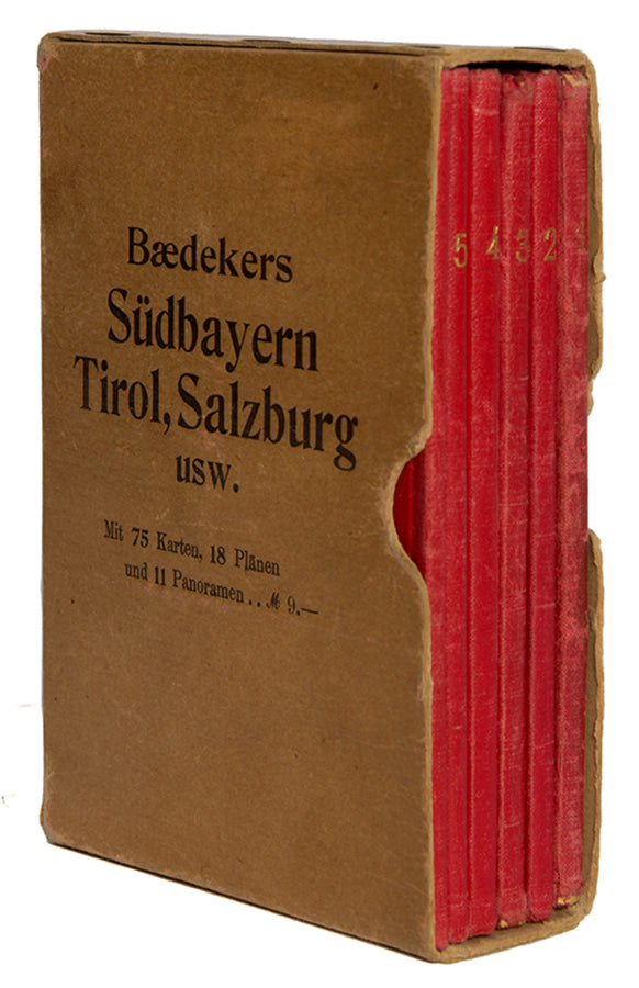 There are two issues of this edition published in the same year. One in one volume as usual and this one which was published in sections.  It was designed specifically for walkers and climbers to be carried easily in the pocket. Scarce.