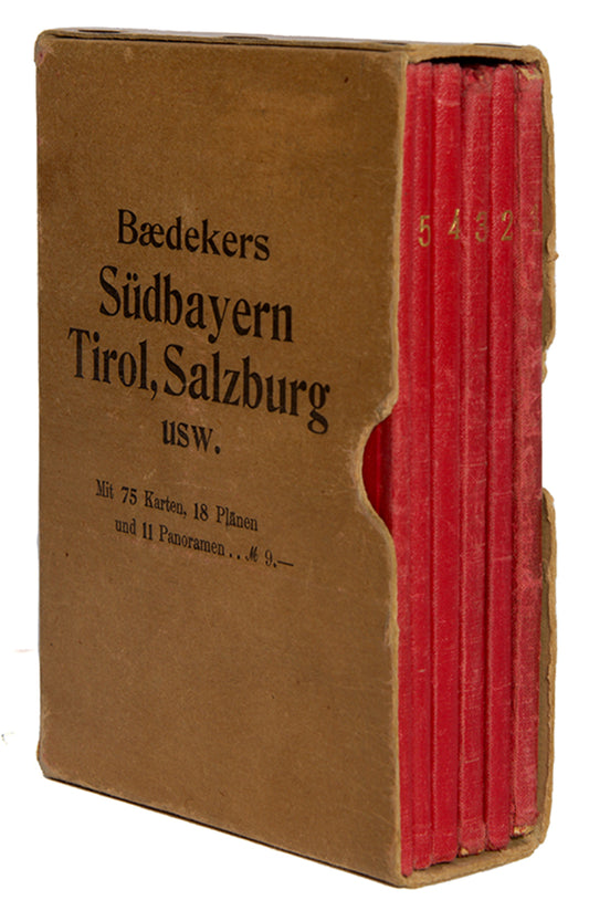 There are two issues of this edition published in the same year. One in one volume as usual and this one which was published in sections.  It was designed specifically for walkers and climbers to be carried easily in the pocket. Scarce.