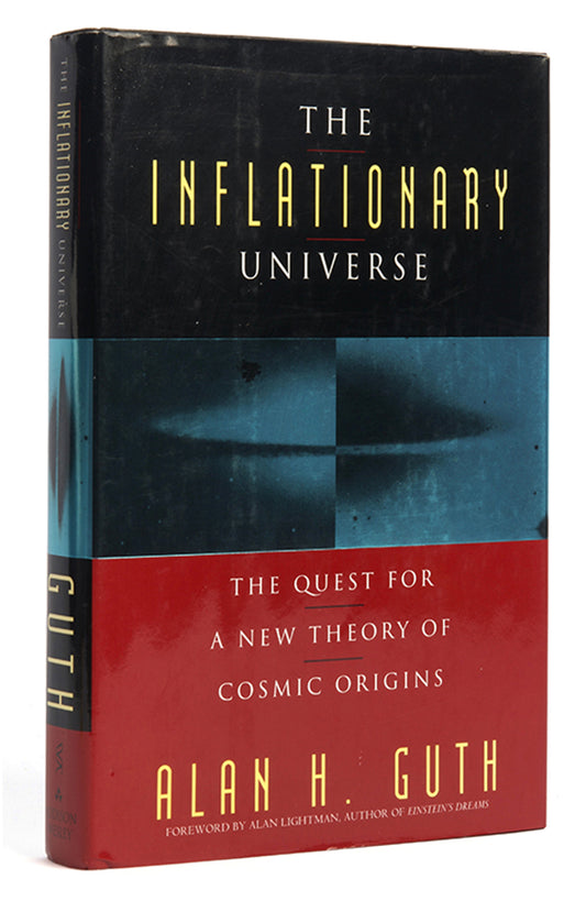 First edition of physicist Alan Guth's memoir The Inflationary Universe, a fine copy in the dust jacket.