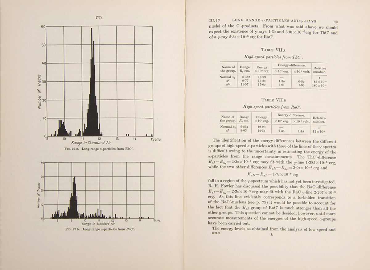 First edition of the first textbook of nuclear physics, George Gamow's Constitution of Atomic Nuclei & Radioactivity, in the rare dust jacket.