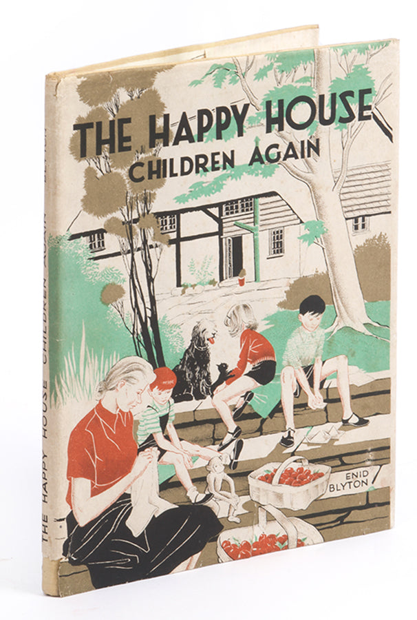 Happy House Children Again, and Enid Blyton story of Jack, Jane and Benji and their encounter with the next-door neighbours' niece and nephew