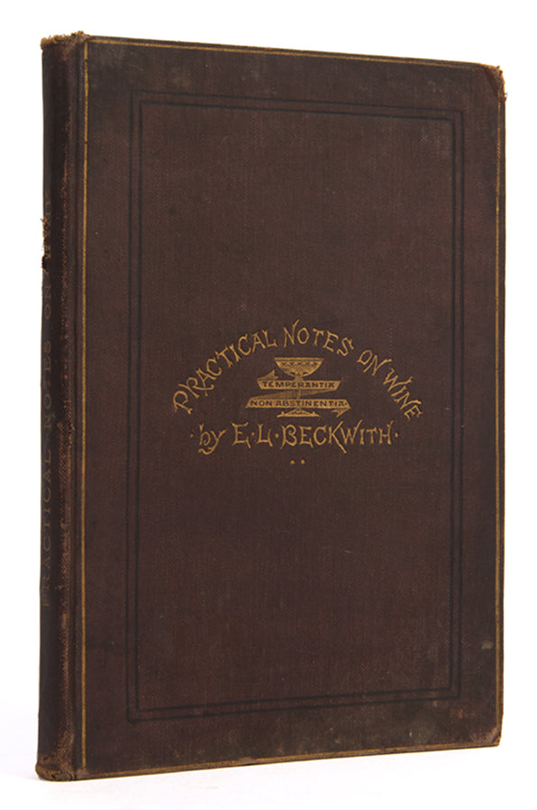 The first edition of Beckwith's detailed account of the wines of Europe, and their principal houses