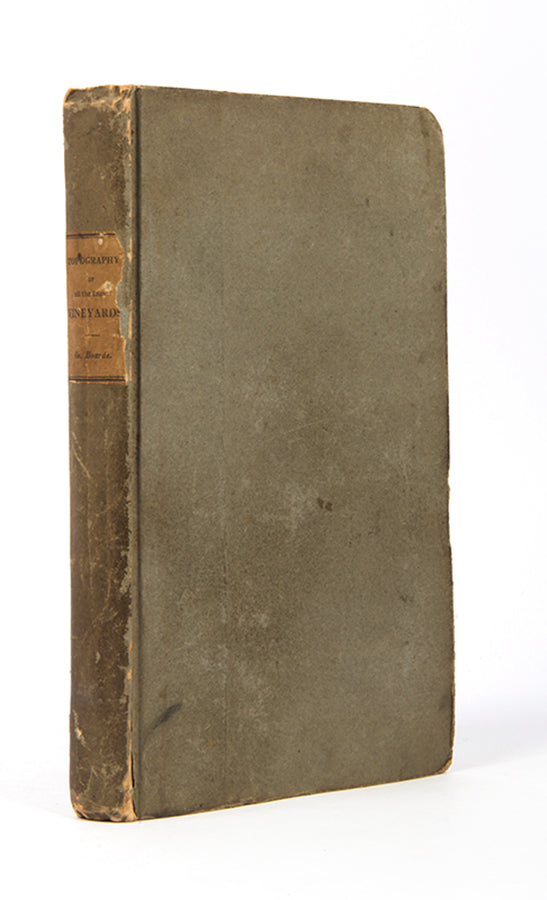 The Topography of all the known Vineyards.