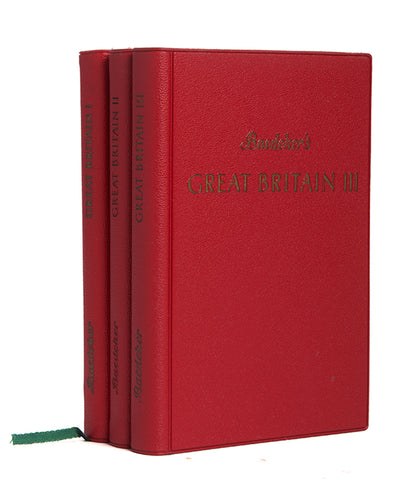 Great Britain was the last of the post-war editions published by Baedeker. The fourth volume on Scotland, though advertised was never published.