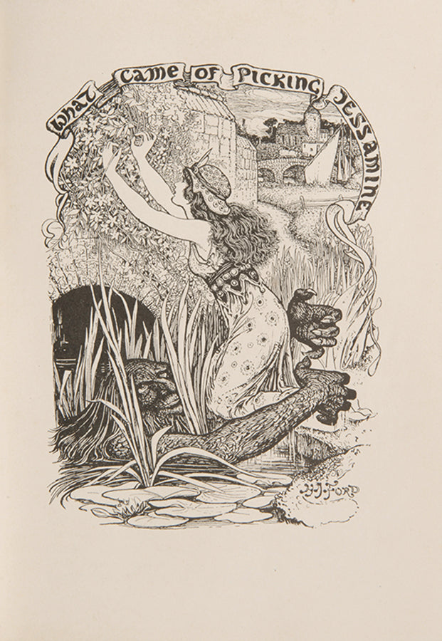 A lovely example of this the sicth in the 'Rainbow Fairy Books' series by Mr & Mrs Lang; thirty-five stories from all over the world, The Grey Fairy Book, Andrew Lang