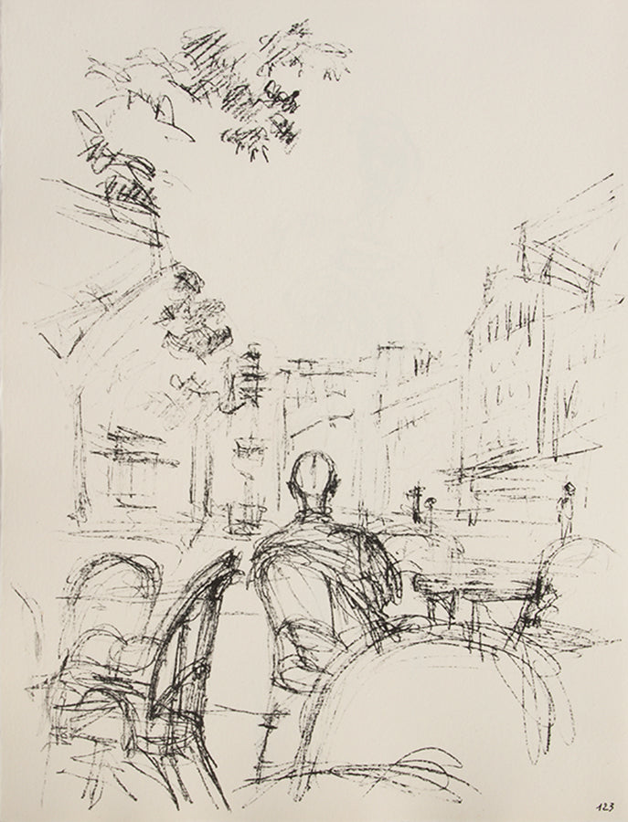 The first edition of Paris sans Fin, Giacometti's testament to art and modern life in his beloved city. 