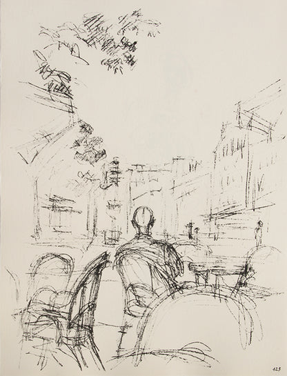 The first edition of Paris sans Fin, Giacometti's testament to art and modern life in his beloved city. 