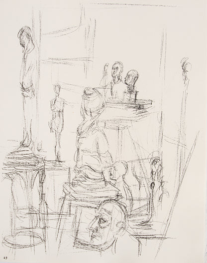 The first edition of Paris sans Fin, Giacometti's testament to art and modern life in his beloved city. 