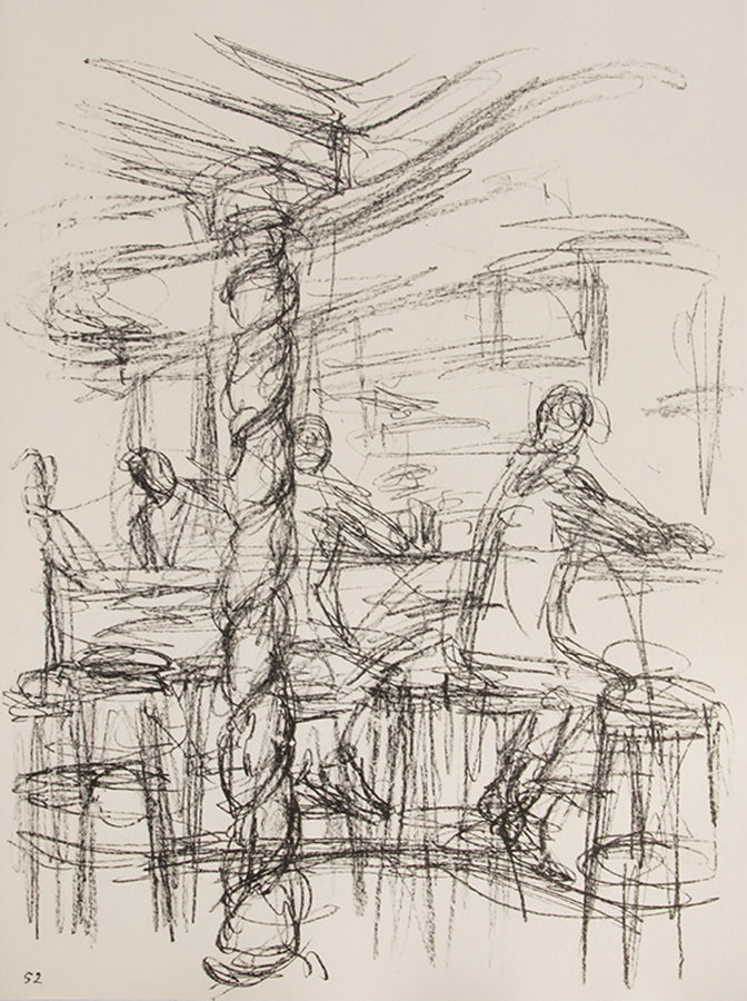 The first edition of Paris sans Fin, Giacometti's testament to art and modern life in his beloved city. 