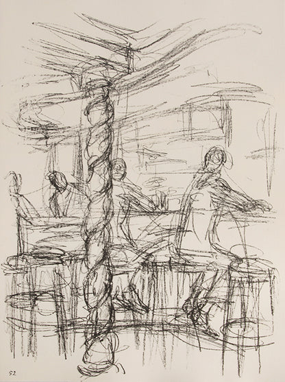 The first edition of Paris sans Fin, Giacometti's testament to art and modern life in his beloved city. 