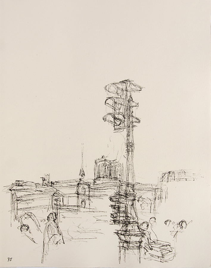 The first edition of Paris sans Fin, Giacometti's testament to art and modern life in his beloved city. 