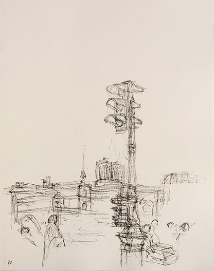 The first edition of Paris sans Fin, Giacometti's testament to art and modern life in his beloved city. 