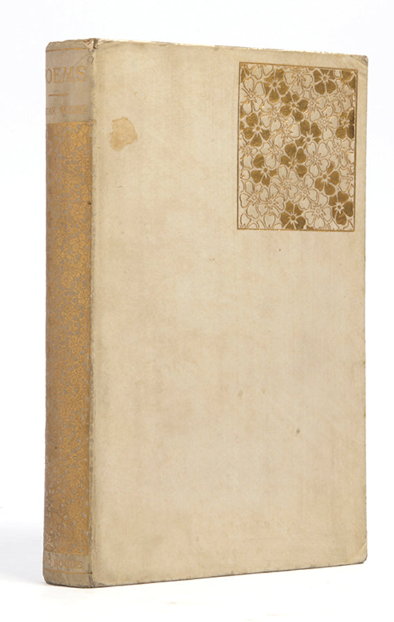 Oscar Wilde's Poems, his first published book pf poetry, this copy signed & inscribed by the author to his good friends Ada and Thomas Waldo Story. Fourth edition, published in 1882.