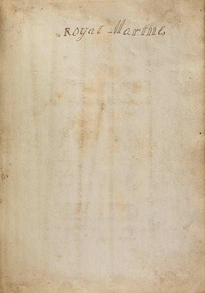 'Journal for H. Majesty's Caledonia, 1833'.