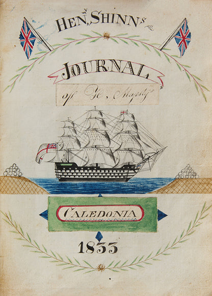 'Journal for H. Majesty's Caledonia, 1833'.