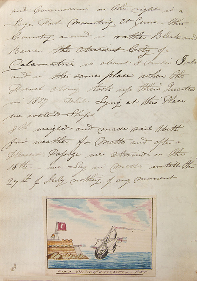 An important visual record of the Eastern Mediterranean in the aftermath of the Greek Revolution.