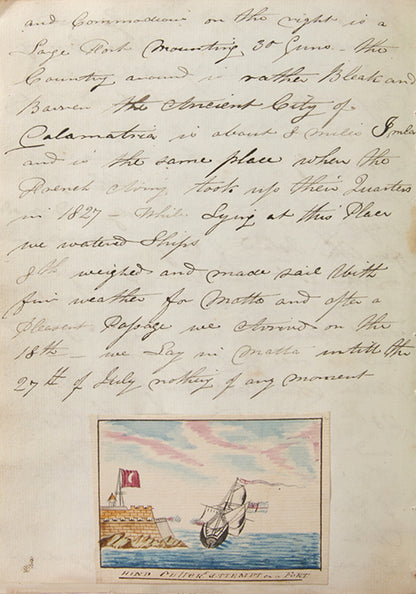 An important visual record of the Eastern Mediterranean in the aftermath of the Greek Revolution.