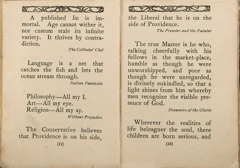 Miniature book, no. 52 from the Sesame Booklets collection.