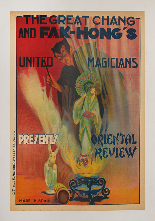 Chang and Fak-Hong's United Magicians presents Oriental Review.