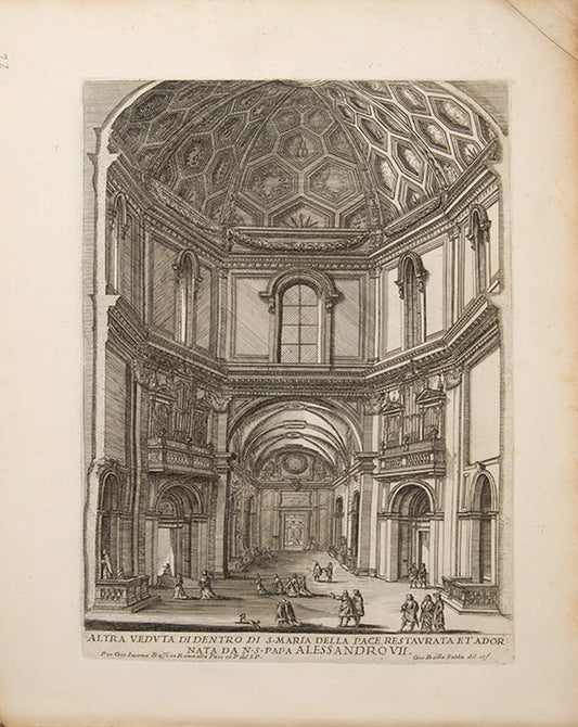 Complete copy of Falda's Il Nuovo Teatro delle Fabriche, et Edificii, in Prospettiva di Roma Moderna, and the first two parts (of four) of Le Fontane di Roma nelle piazze.