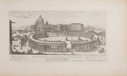 Complete copy of Falda's Il Nuovo Teatro delle Fabriche, et Edificii, in Prospettiva di Roma Moderna, and the first two parts (of four) of Le Fontane di Roma nelle piazze.