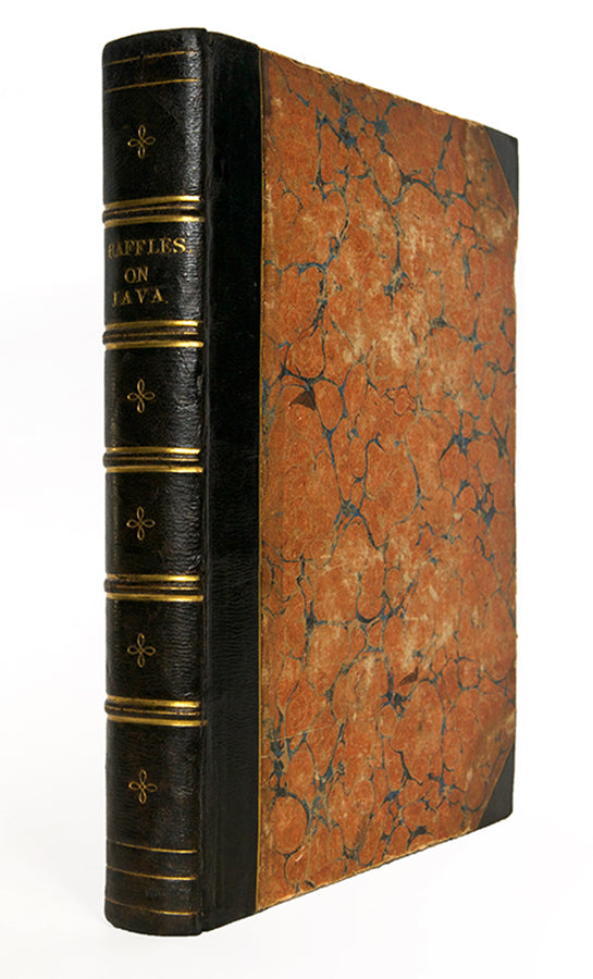 First edition of Stamford Raffles, Substance of  a Minute, the copy of Hugh Elliot (1752-1830), Governor of the Leeward Islands in the British West Indies from 1809 to 1814 and Governor of Madras from 1814 to 1820.