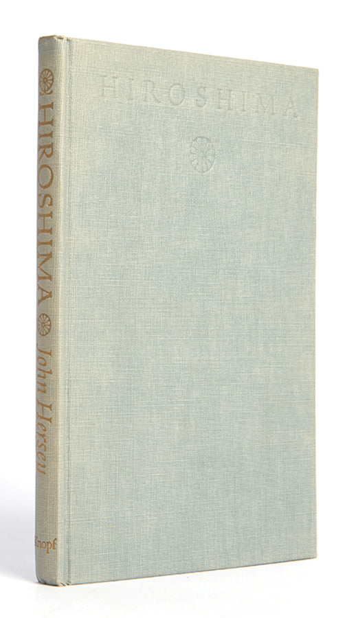 First edition of John Hersey's Hiroshima, with an original handwritten letter signed by the author.