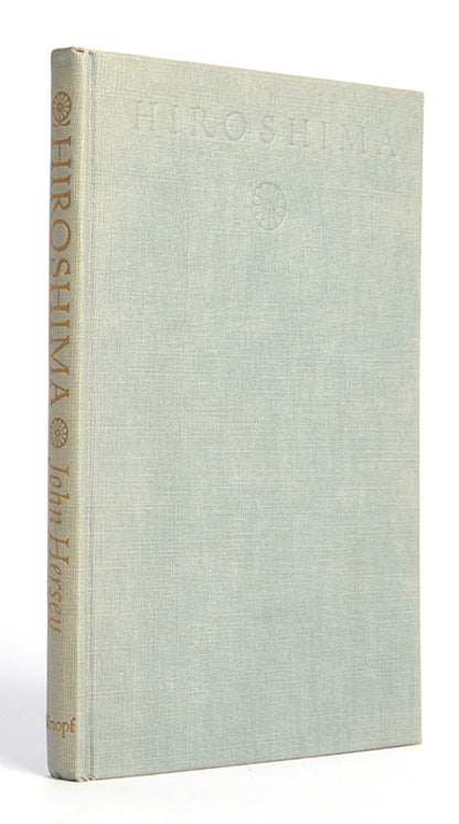 First edition of John Hersey's Hiroshima, with an original handwritten letter signed by the author.