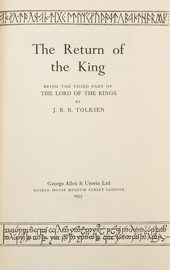 The Lord of the Rings.