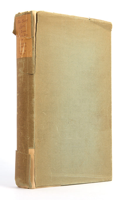 Number 88 of 1000 copies signed by Joseph Conrad of his play The Secret Agent, adapted from his 1907 novel of the same name.