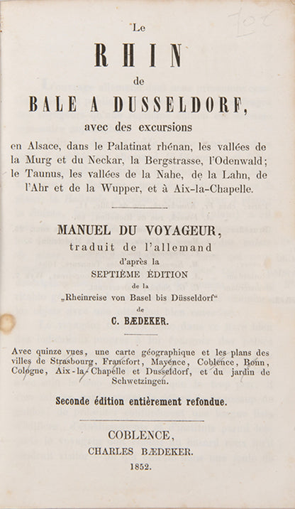 Bound in the attractive yellow pictorial bindings known as Biedermeier after the artistic movement which flourished in german-speaking countries between 1815 and 1848.