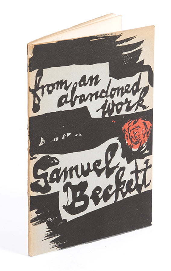 First edition of From an Abandoned Work by Samuel Beckett, signed by the author.