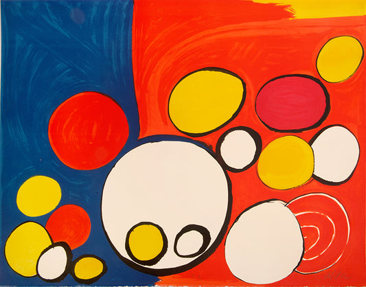 Alexander Calder, Our Unfinished Revolution, 1976, portfolio of eight lithographs, signed and numbered, artists proof, edition of 175