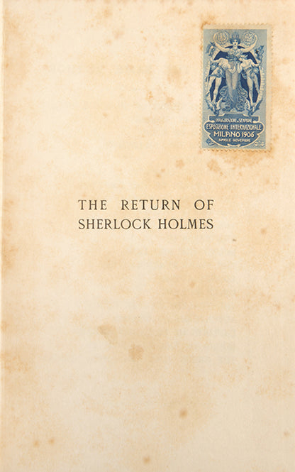 The Return of Sherlock Holmes.