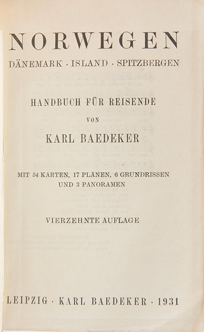 Town plans include Copenhagen and Oslo and Gotenburg. 