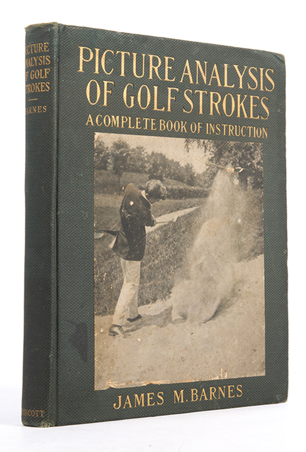 James Barnes' Picture Analaysis of Golf Storkes, a profusely illustrated golf manual
