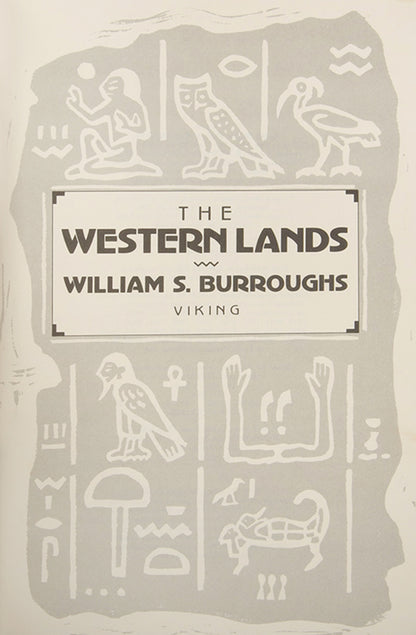 The Western Lands.