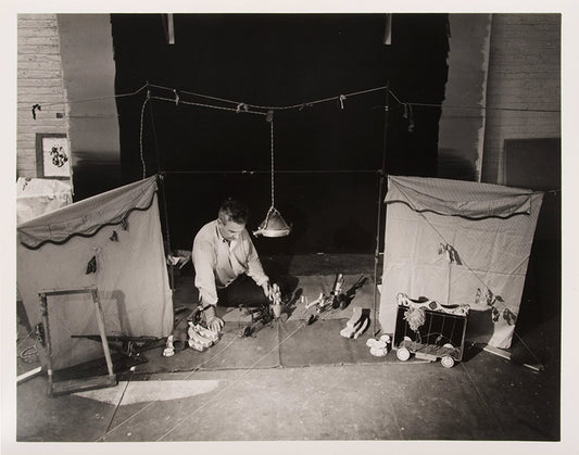 Herbert Matter photograph of Alexander Calders Circus
