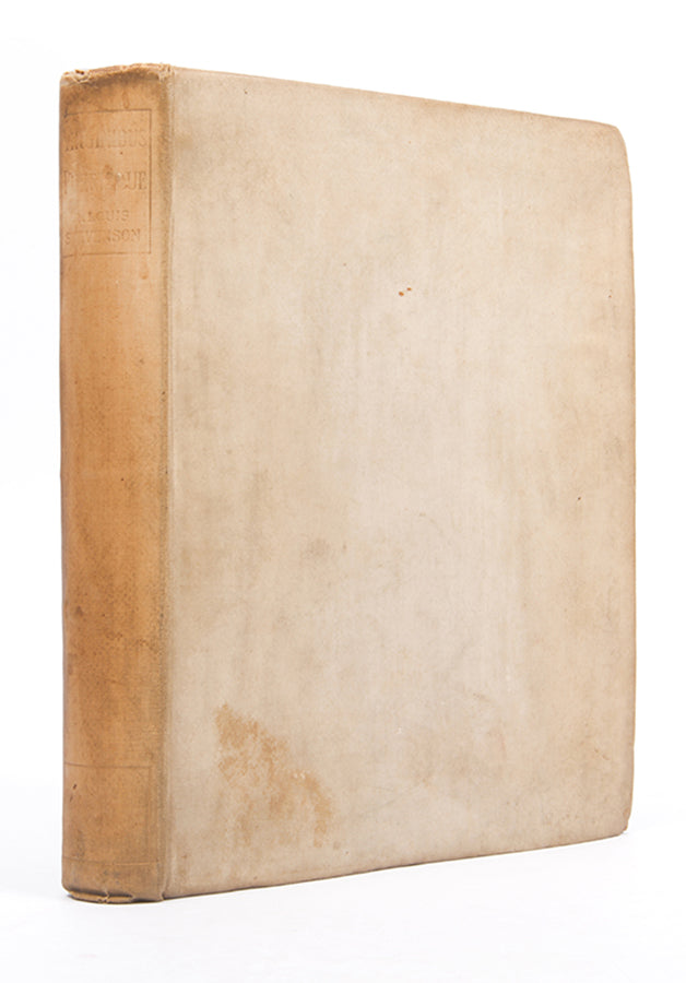 The signed limited edition of Stevenson's essays, including his musings on love and marriage.