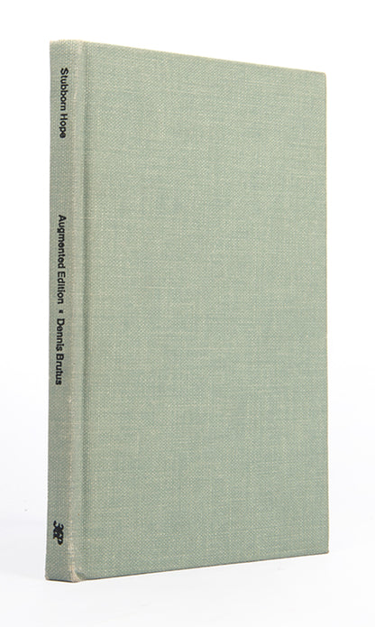The hardback 'Victory Edition' published the year Brutus was granted asylum in the U.S., signed by the author in an inscription to John La Rose. 
