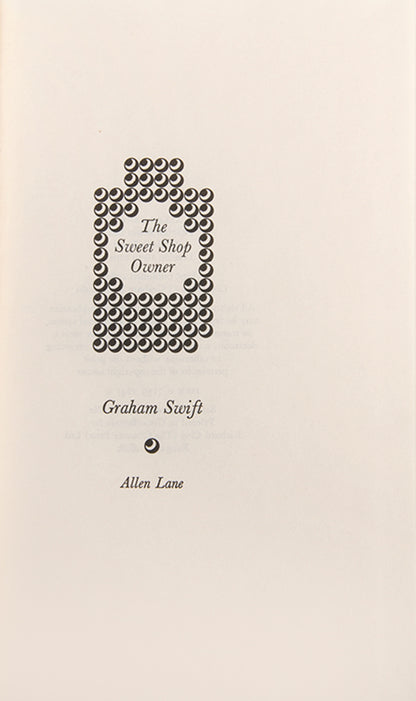 A very good first edition of Swift's debut novel, a slice of life story of a shopkeeper in South London.