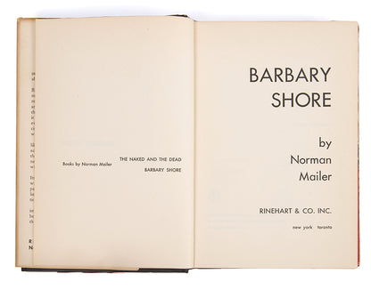 A first edition of Norman Mailer's second novel in very good condition.